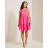 Tommy Bahama Cotton Clip Tiered Dress Cover Up - Simmer Pink