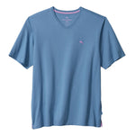 Tommy Bahama New Bali Skyline V-Neck T-Shirt - Buccaneer Blue