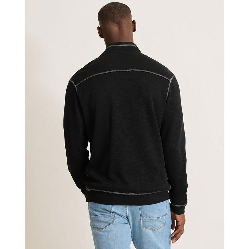 Tommy Bahama Tobago Bay Full Zip Jacket - Black