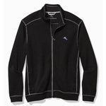 Tommy Bahama Tobago Bay Full Zip Jacket - Black