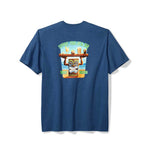 Tommy Bahama Support Your Local Bar T-Shirt - Dark Blue Muse Heather