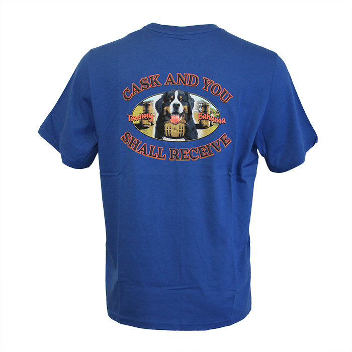 Tommy Bahama Cask And You Shall Recieve T-Shirt - Dark Blue Muse