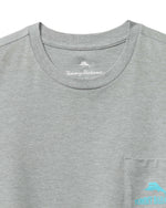 Tommy Bahama No Contact Delivery Pocket T-Shirt - Grey Heather