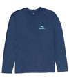 Tommy Bahama Fast And Furriest Long Sleeve T-Shirt - Navy