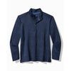 Tommy Bahama Monsterra Fade Half Zip Pullover Sweatshirt - Blue Note