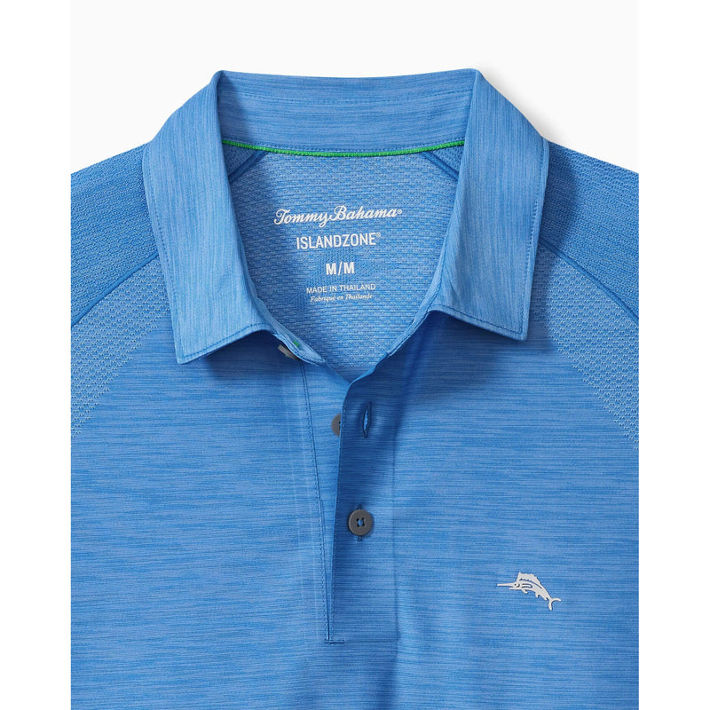 Tommy Bahama IslandZone Palm Coast Pro Polo Shirt - Palace Blue