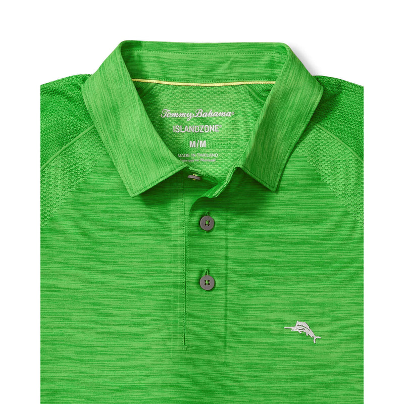 Tommy Bahama Men's IslandZone Palm Coast Pro Polo Shirt - Vibrant Green