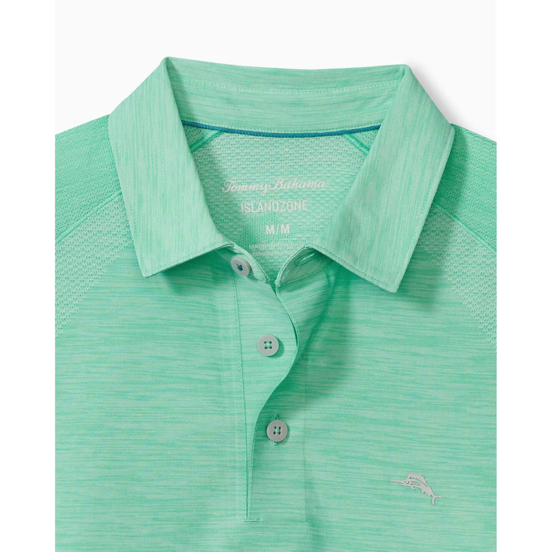 Tommy Bahama IslandZone Palm Coast Pro Polo Shirt - Mint Tourmaline