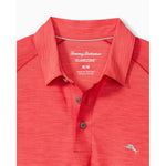 Tommy Bahama IslandZone Palm Coast Pro Polo Shirt - Paramour Red