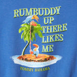 Tommy Bahama Big & Tall Rumbuddy Up There Likes Me T-Shirt - Palace Blue Heather