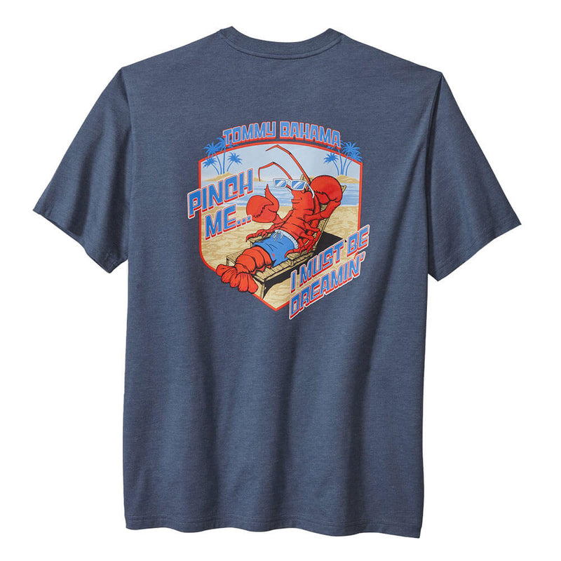 Tommy Bahama Pinch Me I Must Be Dreamin Tee T-Shirt - Navy Heather