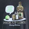 Tommy Bahama Pick Up Lime Tee T-Shirt - Coal Heather