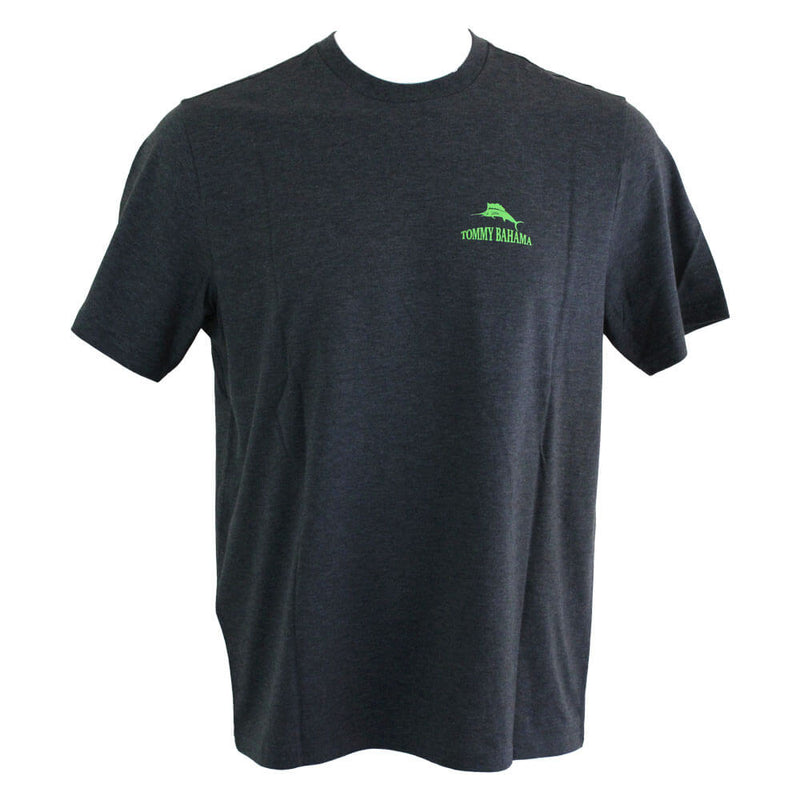 Tommy Bahama Pick Up Lime Tee T-Shirt - Coal Heather