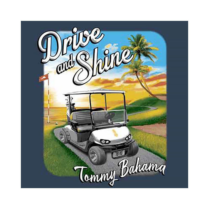 Tommy Bahama Drive And Shine Pocket T-Shirt - Navy Heather