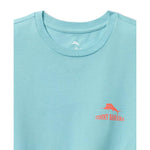 Tommy Bahama Stadium Lights Pocket Tee T-Shirt - Blue Swell