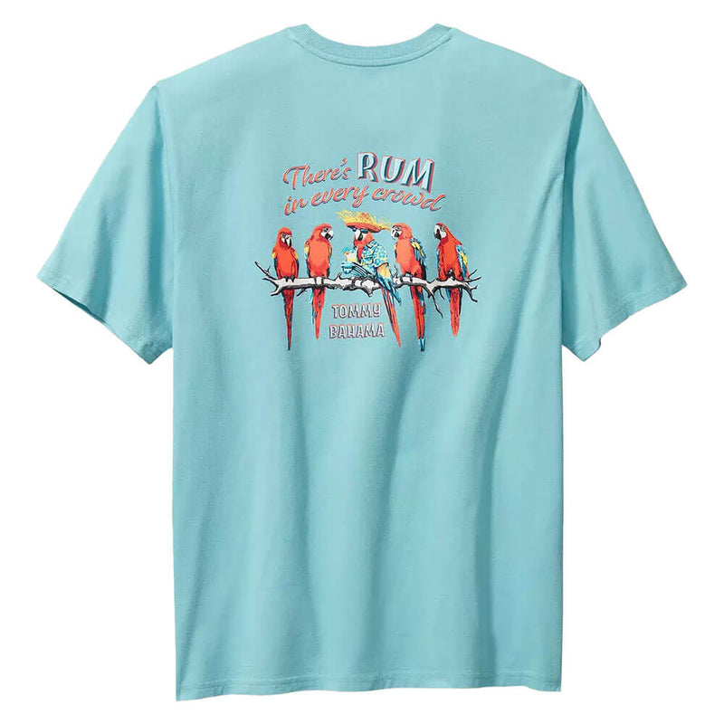 Tommy Bahama Stadium Lights Pocket Tee T-Shirt - Blue Swell