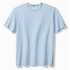 Tommy Bahama Big & Tall Paradise Bound Lux T-Shirt - Chambray Blue