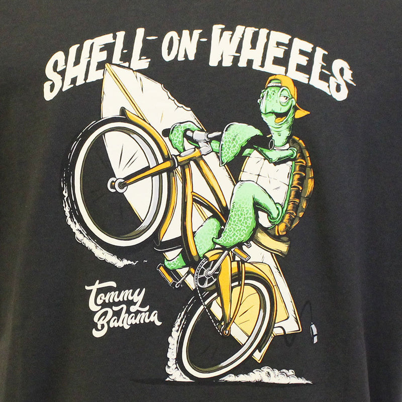 Tommy Bahama Shell On Wheels Tee T-Shirt - Coal