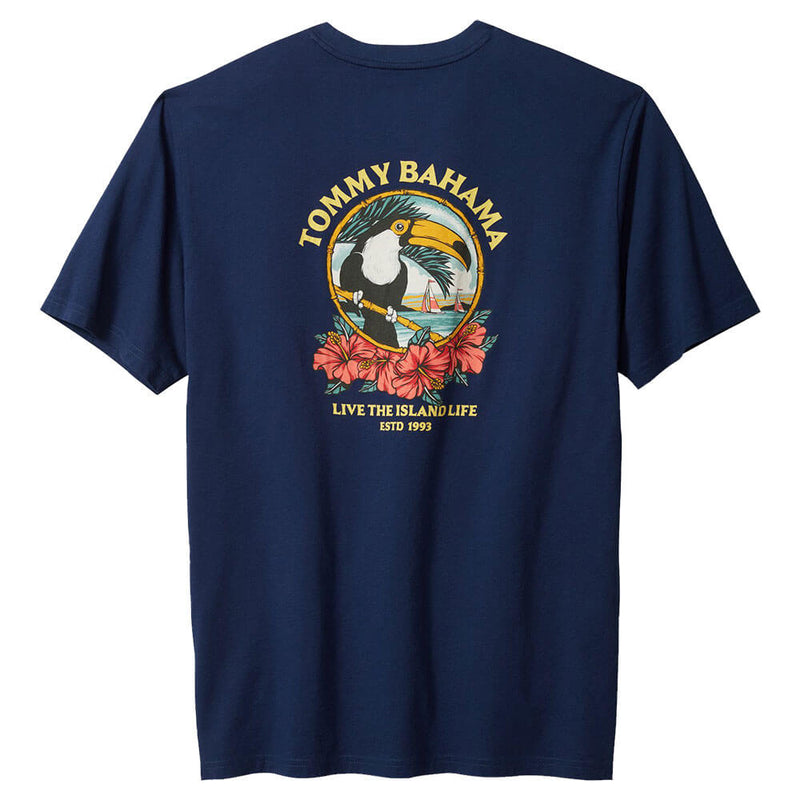 Tommy Bahama Toucan Season Tee T-Shirt - Island Navy