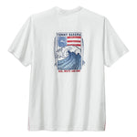 Tommy Bahama Big & Tall Red White And Surf Lux T-Shirt - White