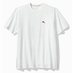 Tommy Bahama Red White Surf Lux Tee T-Shirt - White