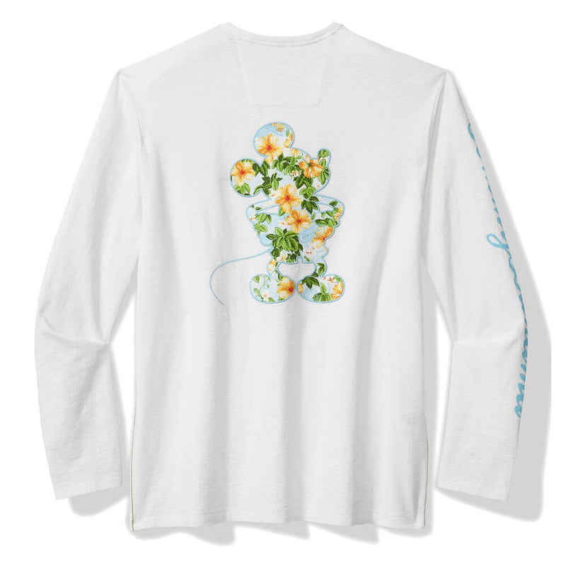 Tommy Bahama Disney Postcard To Paradise Long Sleeve T-Shirt - White