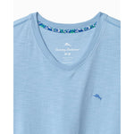 Tommy Bahama Bali Beach Vee T-Shirt - Chambray Blue