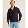 Tommy Bahama Men's Ben And Terry Half Zip Pullover Sweatshirt - Coal