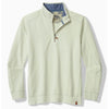 Tommy Bahama Men's Ben And Terry Half Zip Pullover Sweatshirt - Pistachio