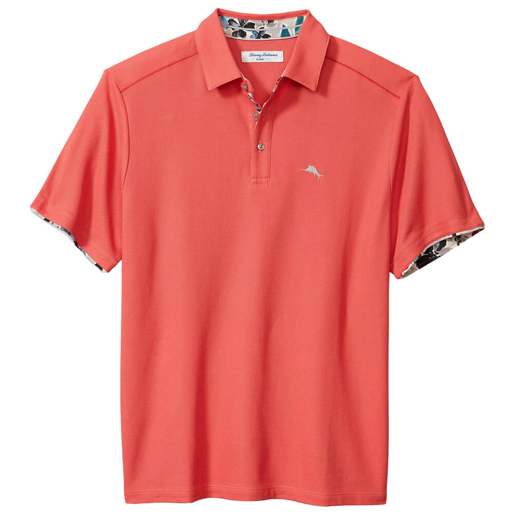 Tommy Bahama Jamboree Five O'Clock Islandzone Polo store Mens M Bright White $110 NWT