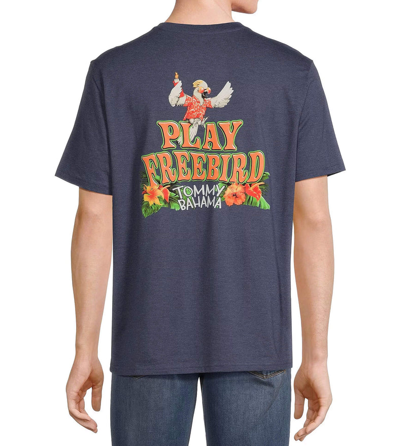 Tommy Bahama Play Freebird T-Shirt - Navy Heather