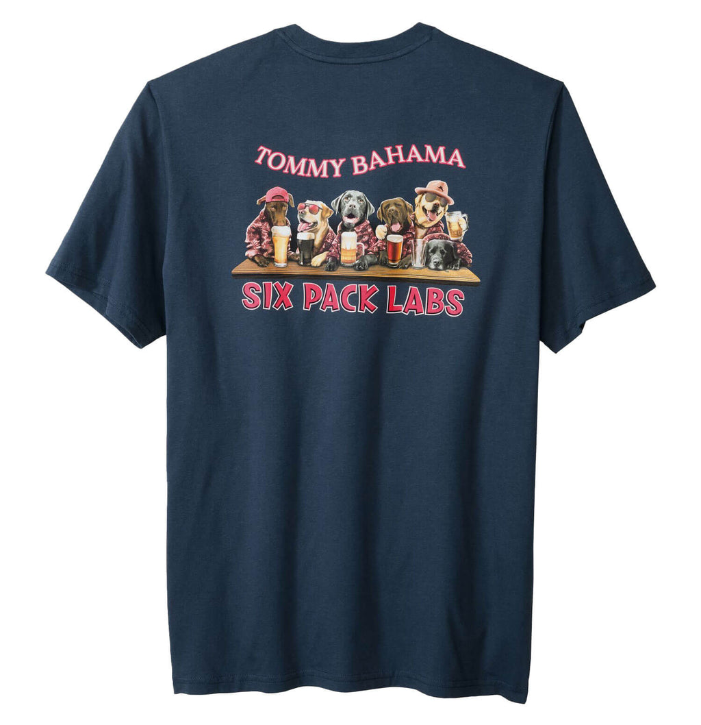 Tommy Bahama Six Pack Labs T-Shirt in Navy – Island Trends, image size:1024x1058