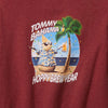 Tommy Bahama Hoppy Brew Year T-Shirt - Ruby Wine Heather