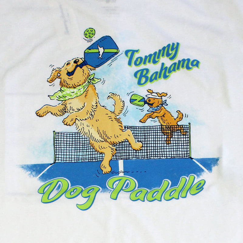 Tommy Bahama Dog Paddle Pocket T-Shirt - White