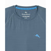 Tommy Bahama Men's Chill Time Surf Crew T-Shirt - Mystic Blue