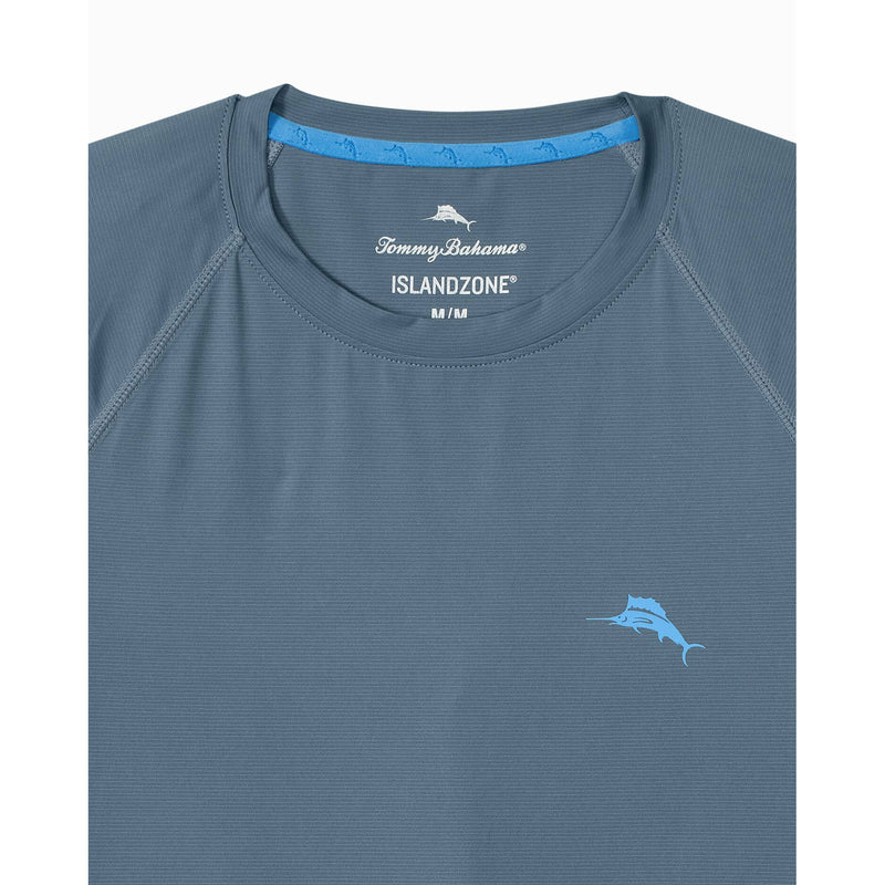Tommy Bahama Men's Chill Time Surf Crew T-Shirt - Mystic Blue