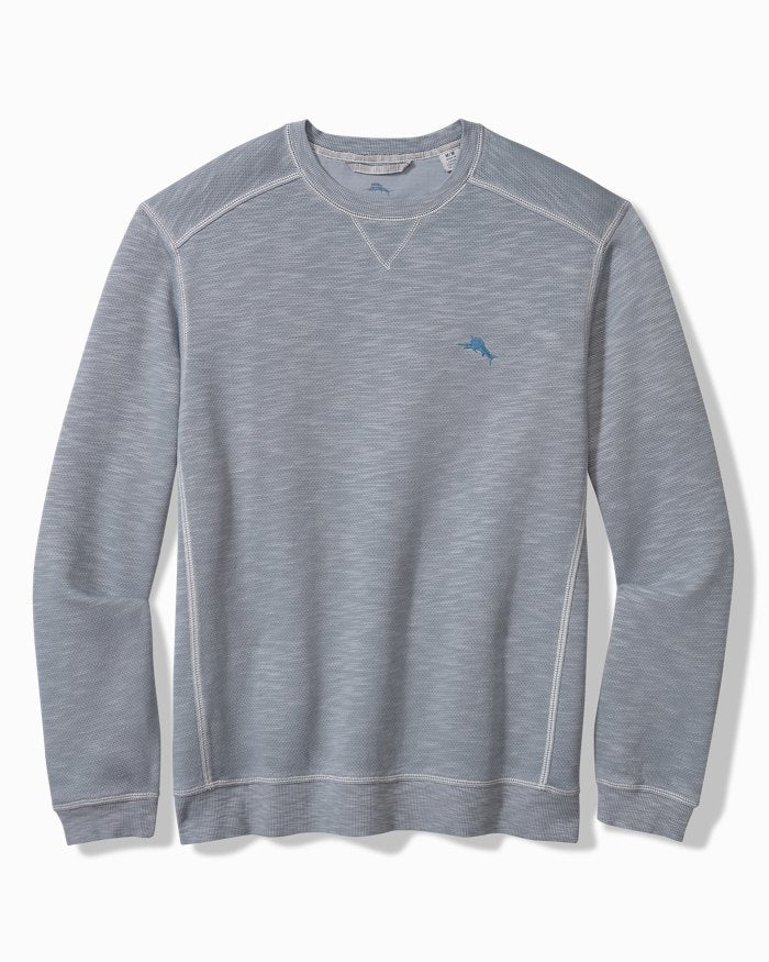 Tommy Bahama Trinidad Crew Sweater - Iced Slate