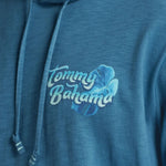 Tommy Bahama Moonlight Paradise Lux Hoodie T-Shirt - Kingfish