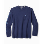 Tommy Bahama Azul Palms Lux Long Sleeve T-Shirt - Island Navy