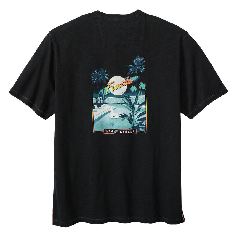 Tommy Bahama Poolside Vice Lux T-Shirt - Black