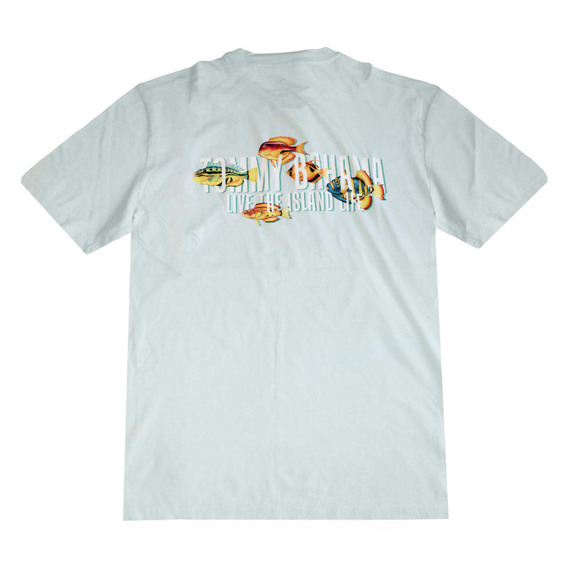 Tommy Bahama Schools Out T-Shirt - Light Caribbean Tile