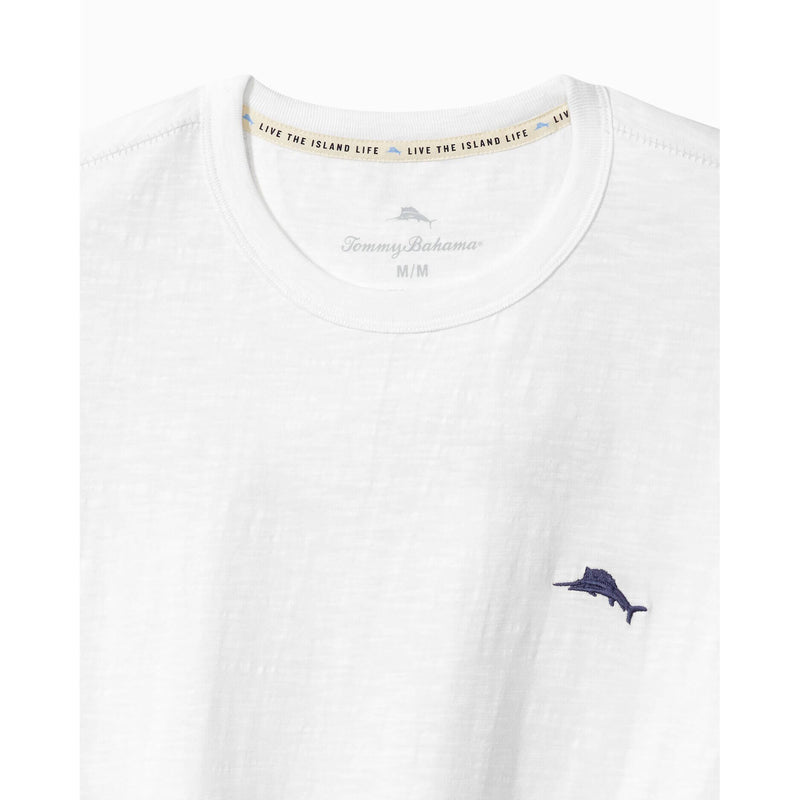 Tommy Bahama Feelin Festive Lux Long Sleeve T-Shirt - White