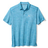 Tommy Bahama Men's IslandZone Palm Coast Isles Polo Shirt - Vacation Blue