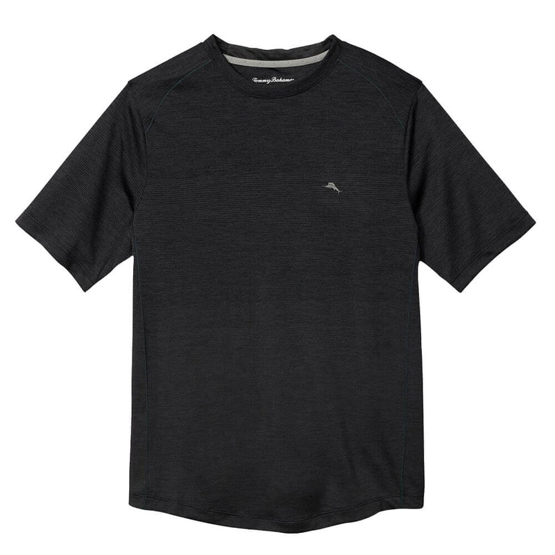 Tommy Bahama Oasis Fade Crew Neck T-Shirt - Jet Black