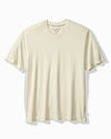 Tommy Bahama Men's IslandZone Bay Stripe V-Neck T-Shirt - Vanilla Ice