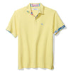 Tommy Bahama Men's IslandZone Positano Palms Five O'Clock Polo Shirt - Monet Moonrise Hthr