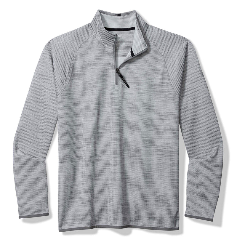 Tommy Bahama Men's IslandZone Palm Pro Half Zip Pullover Sweater - Bala Shark