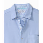 Tommy Bahama Men's San Lucio Tri Leaf Geo Happy Camp Shirt - Rip Tide