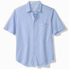 Tommy Bahama Men's San Lucio Tri Leaf Geo Happy Camp Shirt - Rip Tide