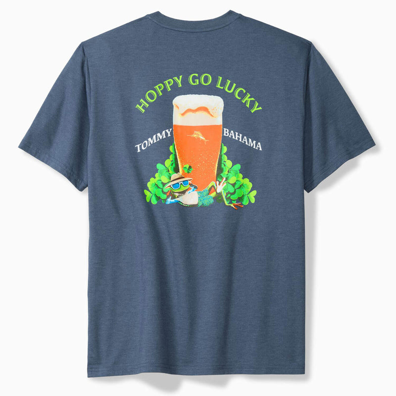 Tommy Bahama Men's Hoppy Go Lucky T-Shirt - Navy Heather